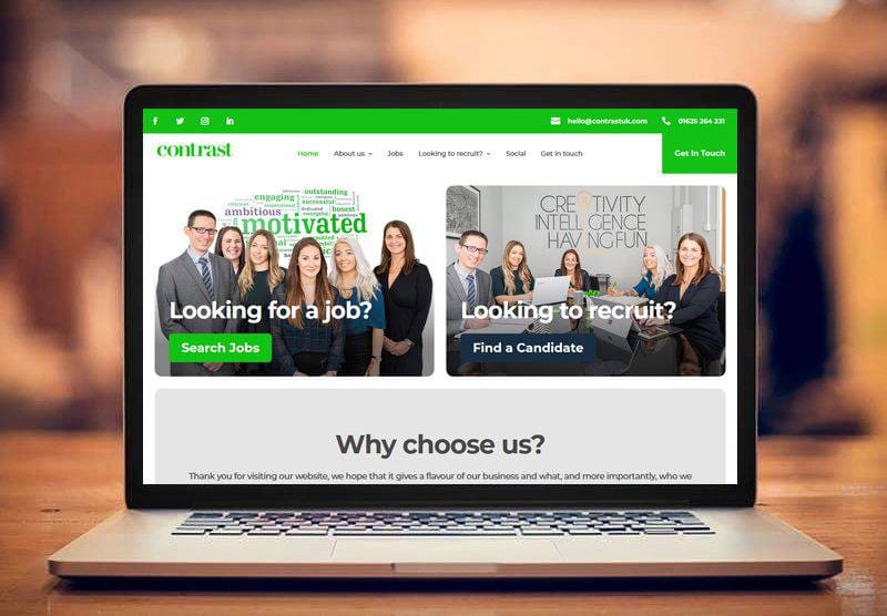 Contrast Recruitment Website Contrast Recruitment Website