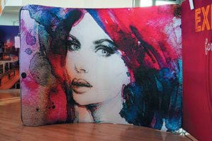 Nettl Curved Fabric Backdrops