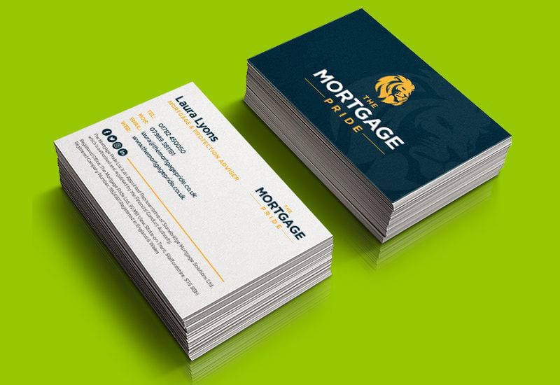 Mortgage Pride Business Card Mortgage Pride Business Card