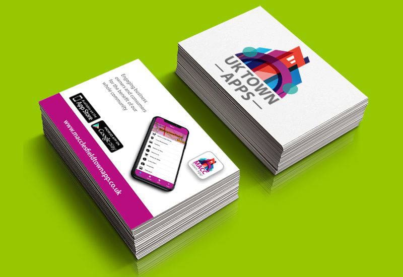 UK Town Apps Business Card UK Town Apps Business Card